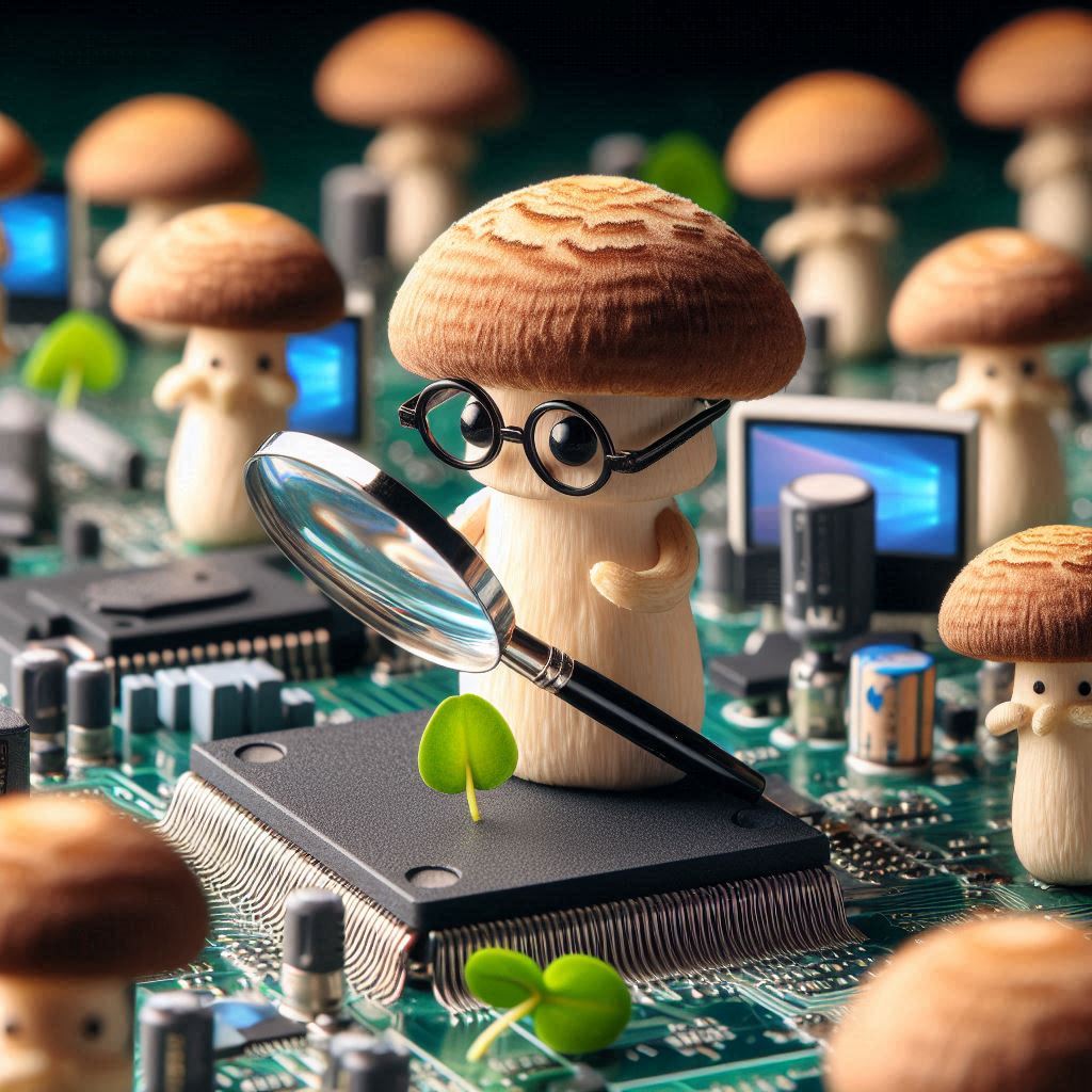 Champignons et révolution des microprocesseurs